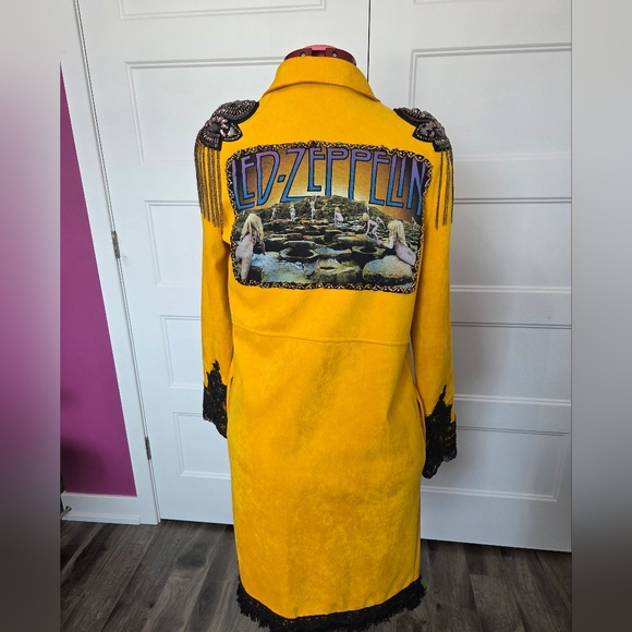 Custom Made Led Zeppelin Duster Jacket - Picture 3 of 5